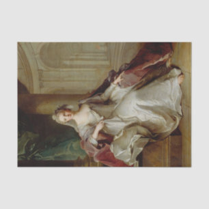Papel De Seda Madame Henriette de Francia como una Virgen Vestal