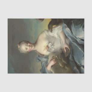 Papel De Seda Madame le Fevre de Caumartin por Nattier