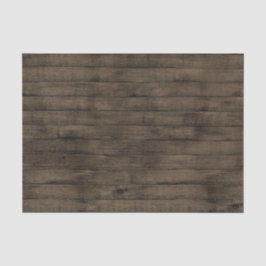 Papel De Seda Madera de grano rústico marrón oscuro