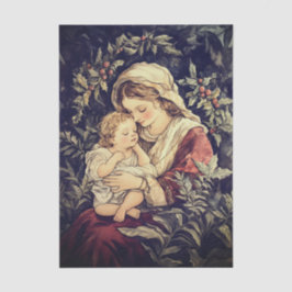 Papel De Seda Madonna y el niño