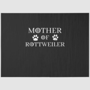 Papel De Seda madre de rottweiler