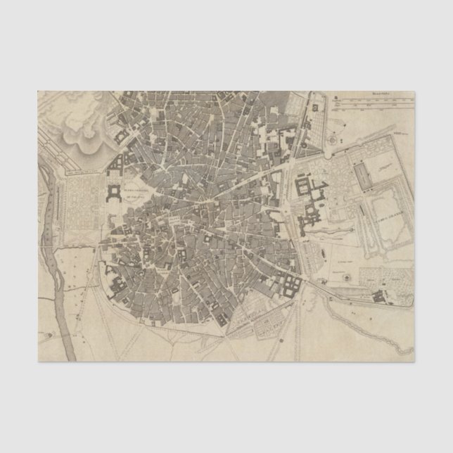 Papel De Seda Madrid, España (Anverso)