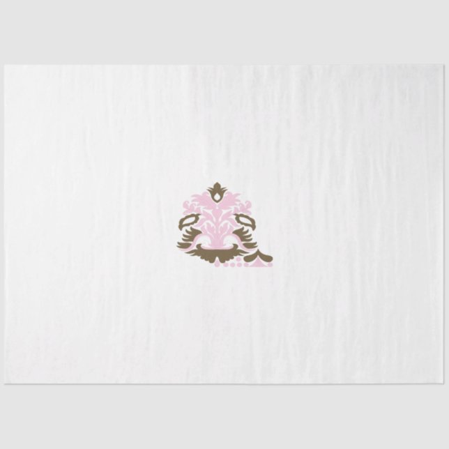 Papel De Seda Magenta-rojo, Naranja amarillento decorativo (Anverso)