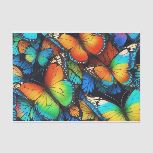 Papel De Seda Magia de Mocha: Elegante tema de café (Anverso)