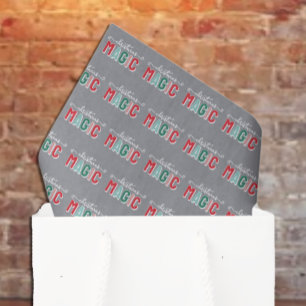 Papel De Seda Magia de Navidad