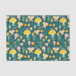 Papel De Seda Magia Mushrooms Cute Butterflies Sniceps Ladybugs