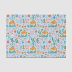 Papel De Seda Magia Mushrooms Cute Butterflies Sniceps Ladybugs