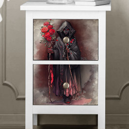 Papel De Seda Magia | Oscura bruja oscura brillante ojos rojos