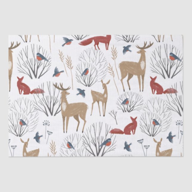 Papel De Seda Magic Winter Wonderland (Anverso)