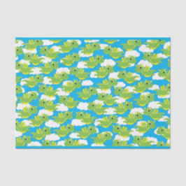 Papel De Seda Magical Dragon Cute Primer Fiesta de Cumpleaños