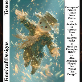 Papel De Seda Magical Floating Snowman Spirit DX2L Decoupage