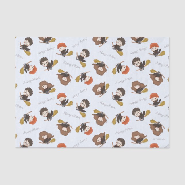 Papel De Seda Magical HARRY POTTER™ y Hogwarts Cumpleaños (Anverso)