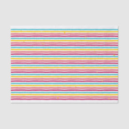 Papel De Seda Magnífico Sparkly Fun Twinkly Striped Candy
