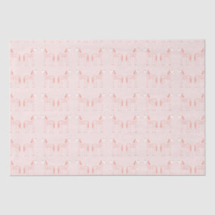 Papel De Seda Magnífico Unicornio Rubor Pink