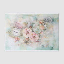 Papel De Seda Magníficos medios de comunicación mixtos en tonos 