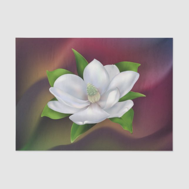 Papel De Seda Magnolia (Anverso)