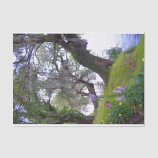 Papel De Seda Magnolia Gardens Plantation River Tissue Paper