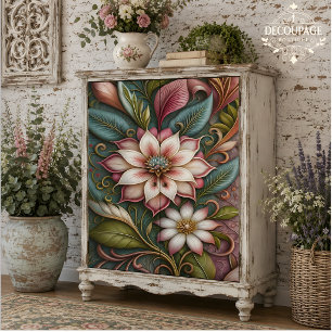 Papel De Seda Magnolia Nouveau Arte Decoupage