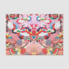 Papel De Seda Mah Jongg se encoge en el paraíso