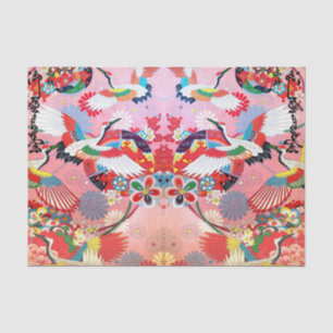 Papel De Seda Mah Jongg se encoge en el paraíso