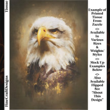 Majestic Bald Eagle, Decoración estilo Aceite Art