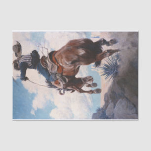 Papel De Seda Maldición por Newell Convers Wyeth