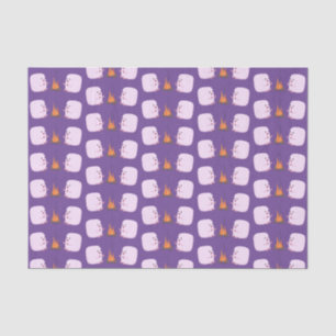 Papel De Seda Malvaviscos rosados por personalizado de bomberos 