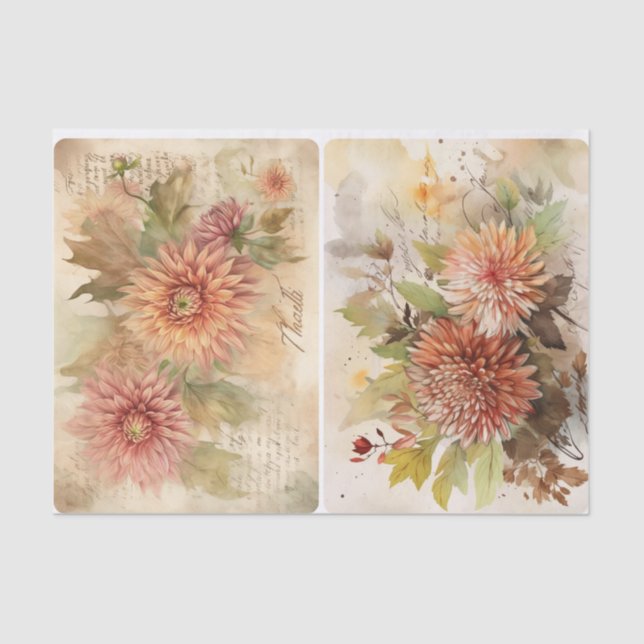 Papel De Seda Mamáes de noviembre (Anverso)