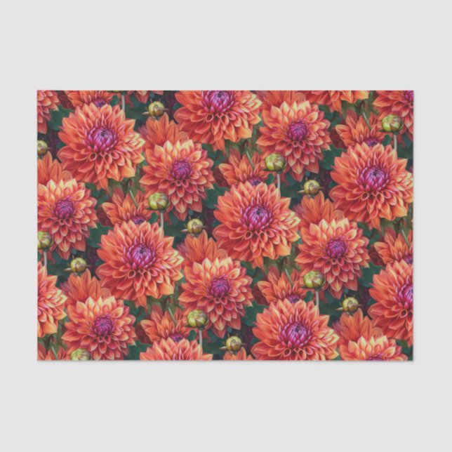 Papel De Seda Mamáes Floral (Anverso)