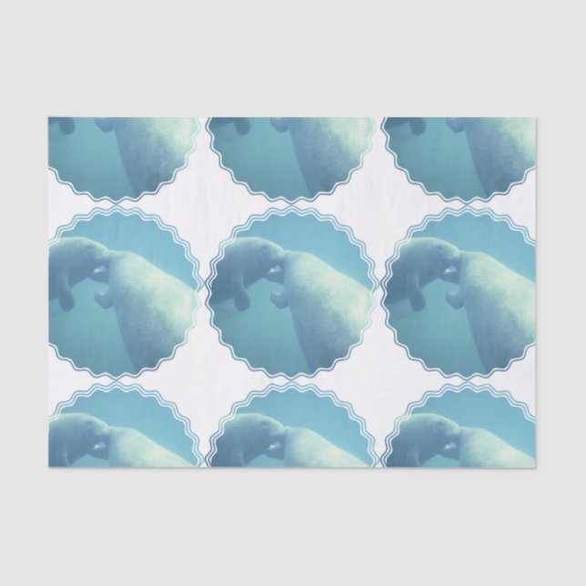 Papel De Seda manatee-9 (Anverso)