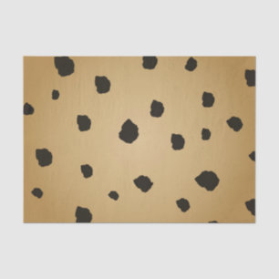 Papel De Seda Mancha Negra Moderna Goldenrod Dorado Beige Bronce