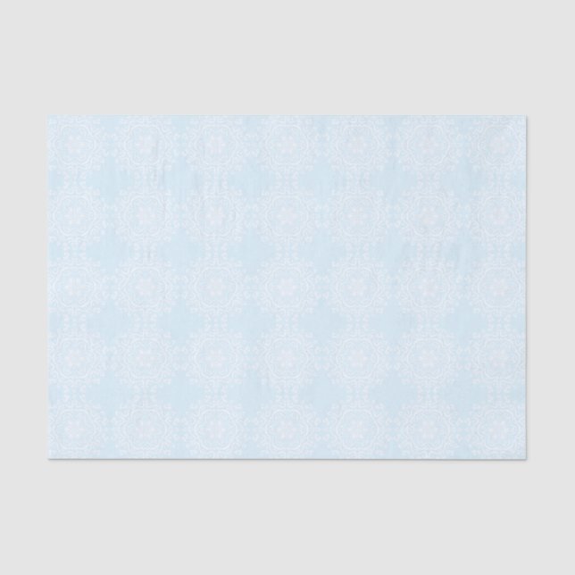 Papel De Seda Mandala ártica (Anverso)