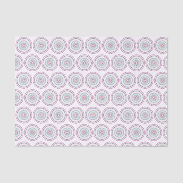 Papel De Seda mandala colorida (Anverso)