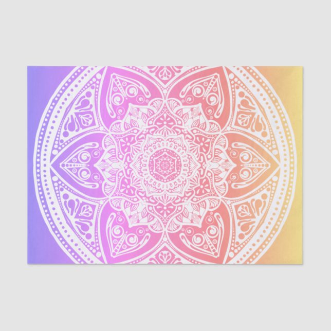 Papel De Seda Mandala de Bardh de la edición especial (Anverso)