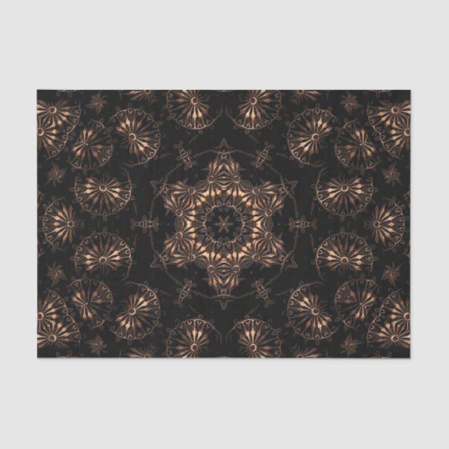 Papel De Seda Mandala de la Edad de Bronce (Anverso)