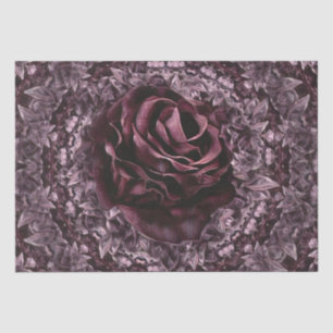 Papel De Seda Mandala de rosa 
