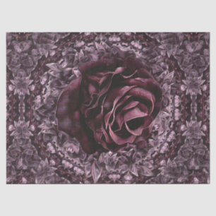 Papel De Seda Mandala de rosa