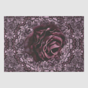 Papel De Seda Mandala de rosa 
