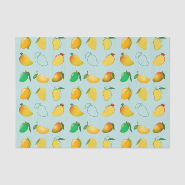 Papel De Seda Mango Fresco (Anverso)