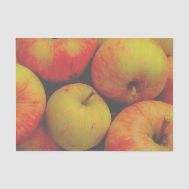 Papel De Seda Manzanas otoñales (Anverso)