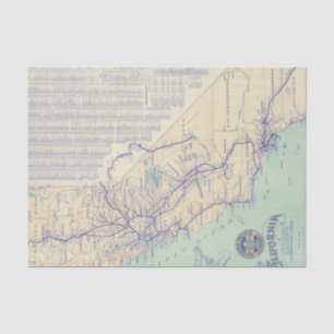 Papel De Seda Mapa de California 4