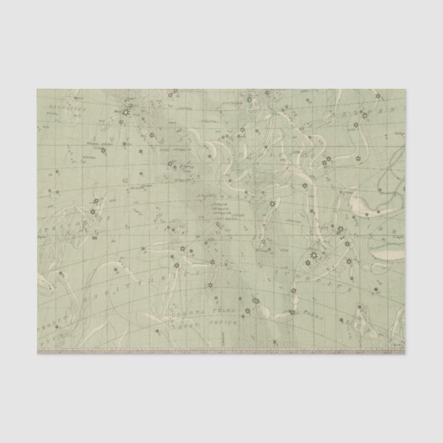 Papel De Seda Mapa de estrella 2 (Anverso)
