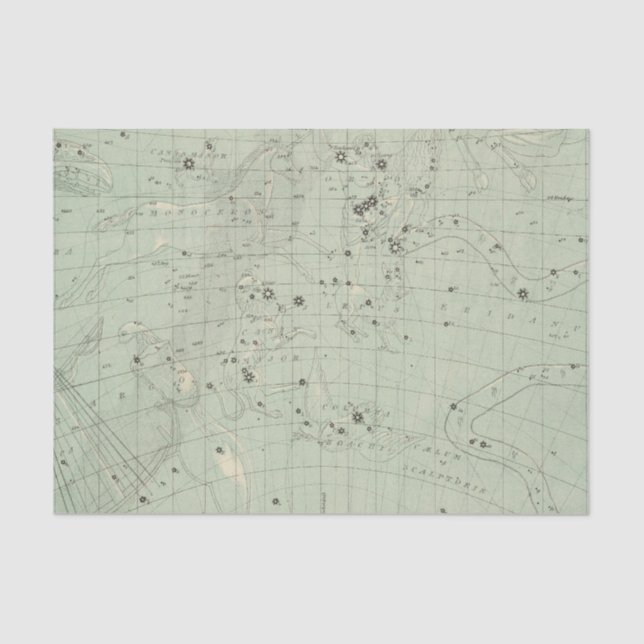 Papel De Seda Mapa de estrella 2 (Anverso)