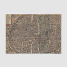 Mapa de la ciudad de Vintage