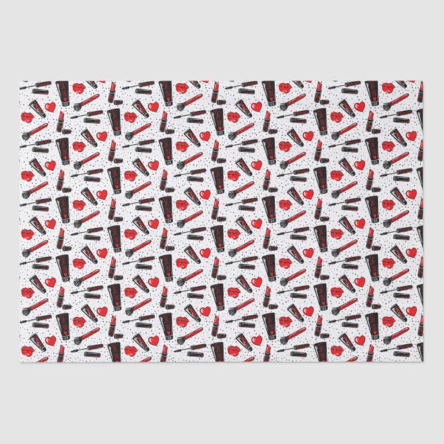 Papel De Seda maquillaje de belleza (Anverso)