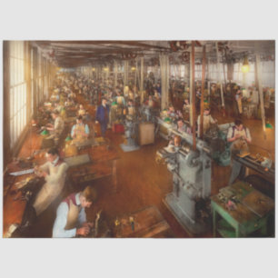 Papel De Seda Máquina - Manos en el trabajo 1904