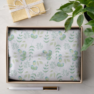 Papel De Seda Maravilloso Diseño Floral Botánico