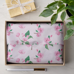 Papel De Seda Maravilloso diseño floral botánico