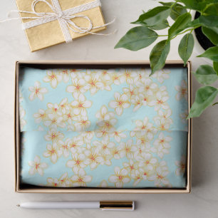 Papel De Seda Maravilloso Diseño Floral Botánico