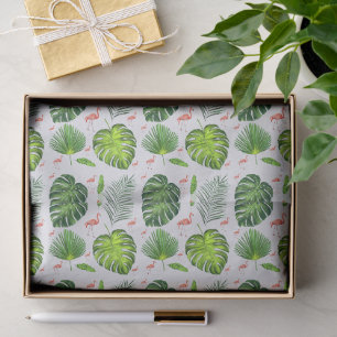 Papel De Seda Maravilloso Diseño Floral Botánico